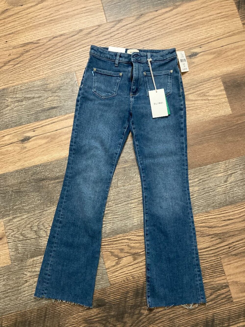 DL 1961 NWT Endless Sea High-Rise Bootcut Jean Women's Size 14  W26 L 27